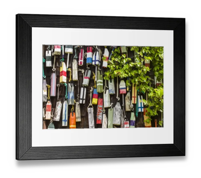 Framed Print : USA, Massachusetts, Cape Ann, Lanesville, small house covered in lobster traps Framed Print : USA, Massachusetts, Cape Ann, Lanesville, small house covered in lobster traps