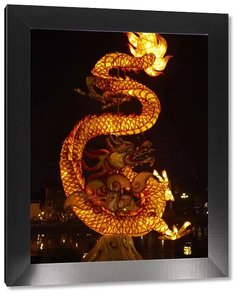 Dragon lantern, Hoi An (UNESCO World Heritage Site), Vietnam