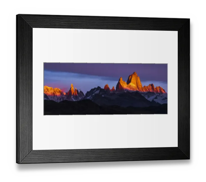 Framed Print : Argentina, patagonia, Sunrise, colorful Framed Print : Argentina, patagonia, Sunrise, colorful