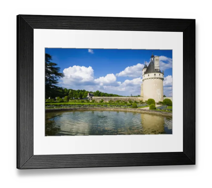 Framed Print : The Marques Tower and fountain, Chateau de Chenonceau, Chenonceaux, Loire Valley, France Framed Print : The Marques Tower and fountain, Chateau de Chenonceau, Chenonceaux, Loire Valley, France
