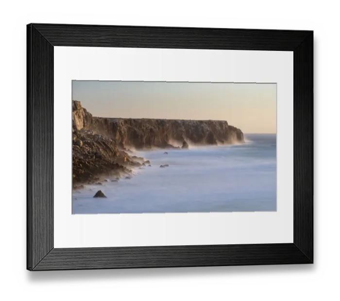 Framed Print : Beach and cliffs at Praia do Telheiro at the Costa Vicentina Framed Print : Beach and cliffs at Praia do Telheiro at the Costa Vicentina