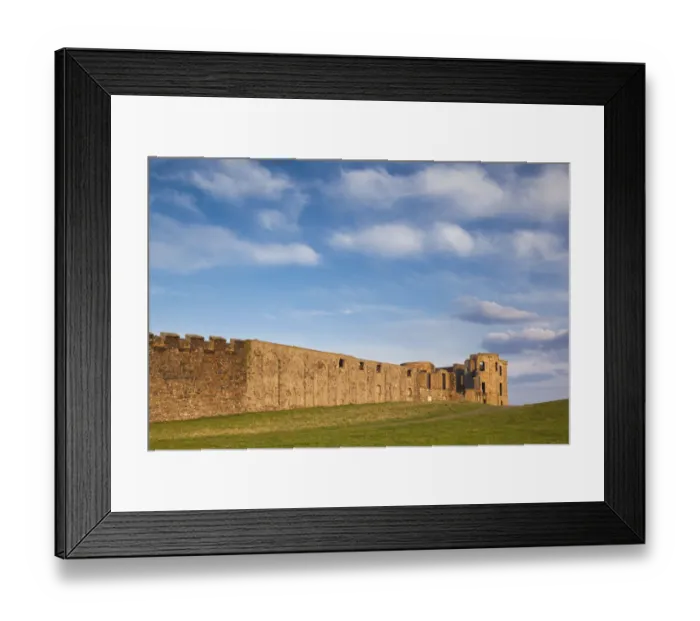 Framed Print : UK, Northern Ireland, County Londonderry, Downhill Demesne, grand house ruins at dusk Framed Print : UK, Northern Ireland, County Londonderry, Downhill Demesne, grand house ruins at dusk