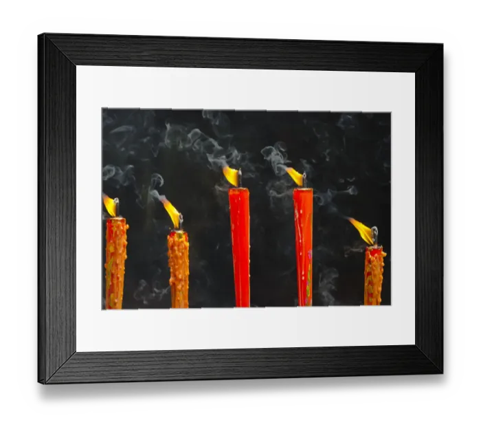 Framed Print : Candle burning at temple, Hanshan, Xinshi, Zhejiang Province, China Framed Print : Candle burning at temple, Hanshan, Xinshi, Zhejiang Province, China