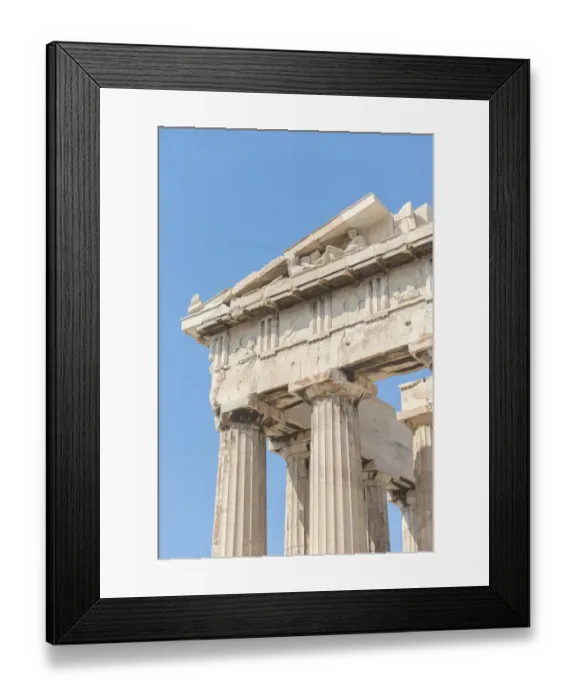 Framed Print : Parthenon, Acropolis, Athens, Greece, Europe
