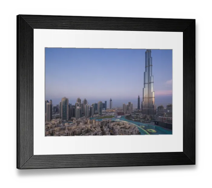 Framed Print : UAE, Dubai, Downtown Dubai, Burj Khalifa, worlds tallest building as of 2016 Framed Print : UAE, Dubai, Downtown Dubai, Burj Khalifa, worlds tallest building as of 2016