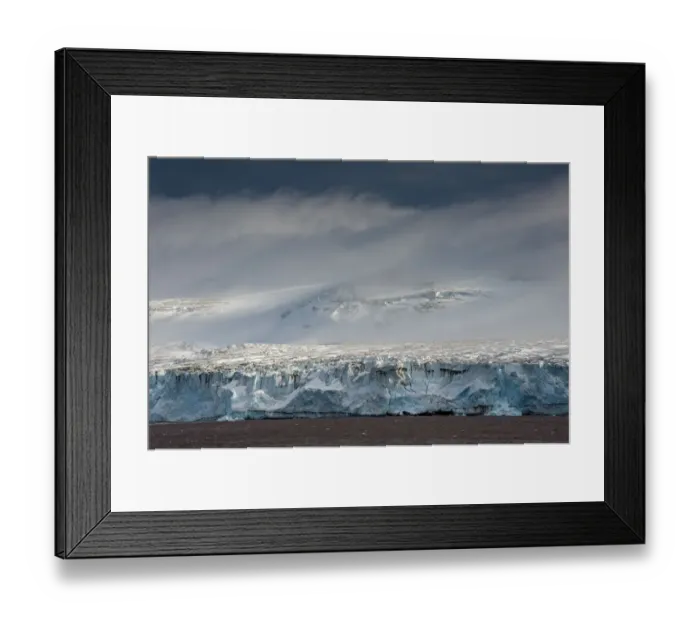 Framed Print : Antarctica, glacier, blue ice, Gerlach Strait Framed Print : Antarctica, glacier, blue ice, Gerlach Strait