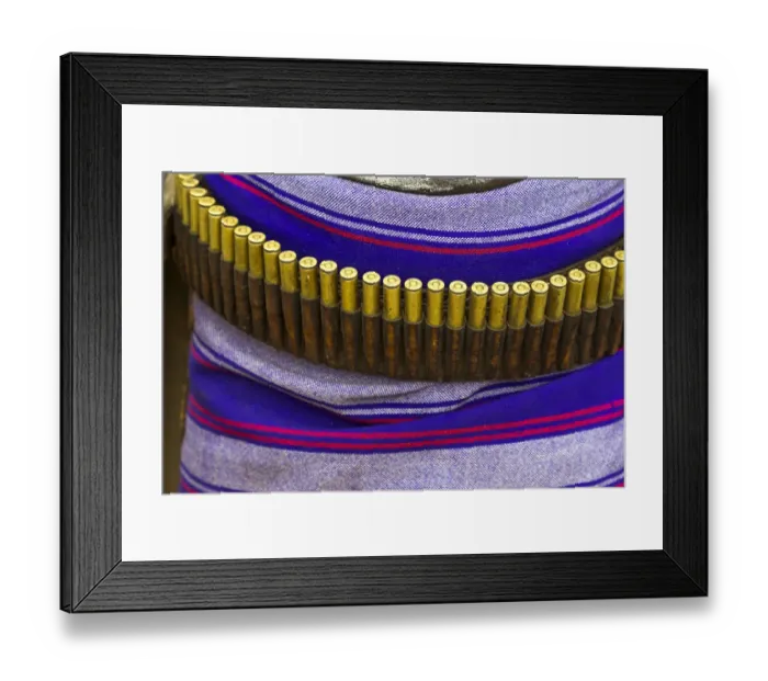 Framed Print : Africa, Ethiopia, Southern Omo, Karo Tribe