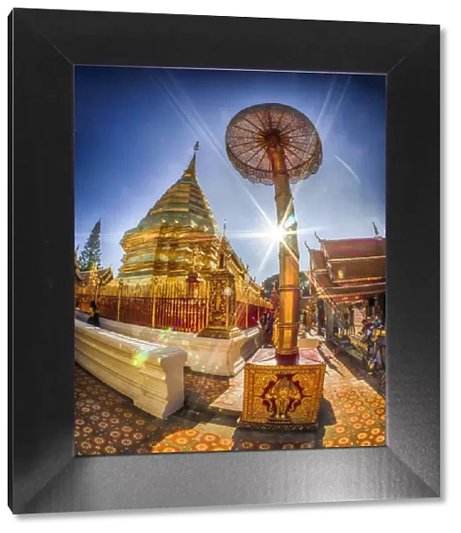 South East Asia; Thailand; Chiang Mai; Watt PrathatDoiSuthep is a Holy Buddhist Temple