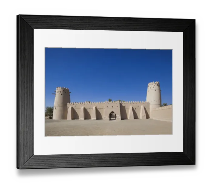 Framed Print : UAE, Al Ain, Al Jahili Fort, built in 1890