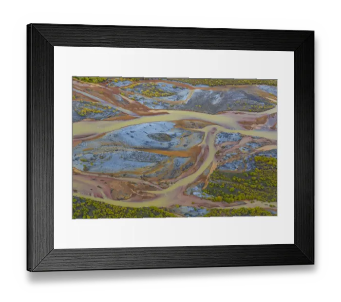 Framed Print : USA, Alaska, Brooks Range, Arctic National Wildlife Refuge. Aerial of Ivishak River Framed Print : USA, Alaska, Brooks Range, Arctic National Wildlife Refuge. Aerial of Ivishak River