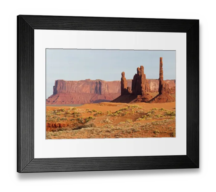 Framed Print : AZ, Monument Valley, Yei Bi Chei and Totem Pole Framed Print : AZ, Monument Valley, Yei Bi Chei and Totem Pole
