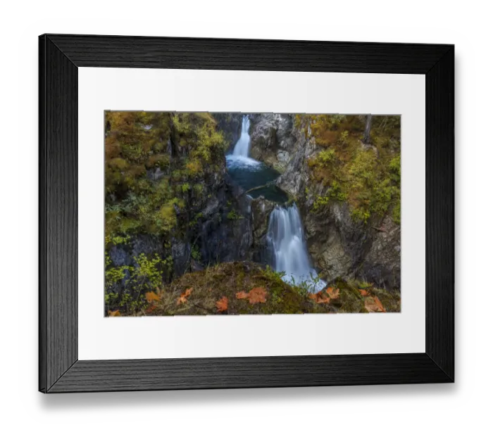 Framed Print : Little Qualicum Falls Provincial Park near Parksville, British Columbia, Canada Framed Print : Little Qualicum Falls Provincial Park near Parksville, British Columbia, Canada
