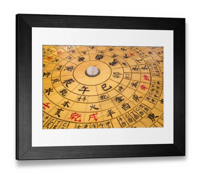 Framed Print : USA, Arizona, Phoenix. Characters on Chinese calendar Framed Print : USA, Arizona, Phoenix. Characters on Chinese calendar