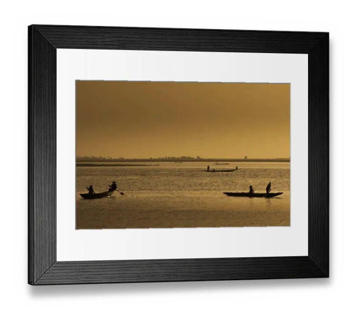 Framed Print : Niger River, Mali