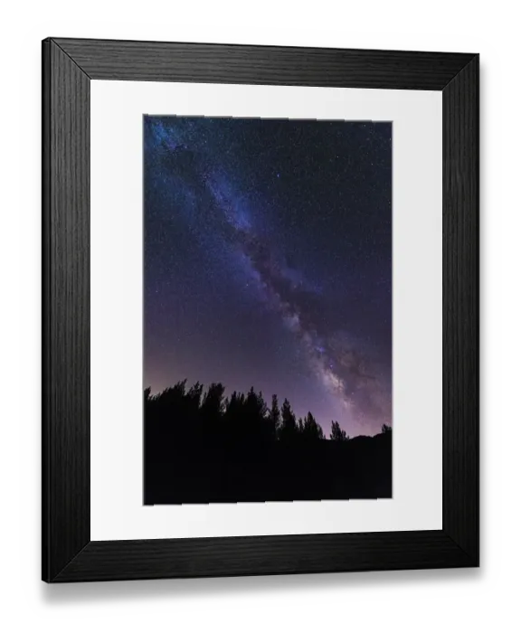 Framed Print : The Milky Way over Rose Valley, Los Padres National Forest, California USA Framed Print : The Milky Way over Rose Valley, Los Padres National Forest, California USA