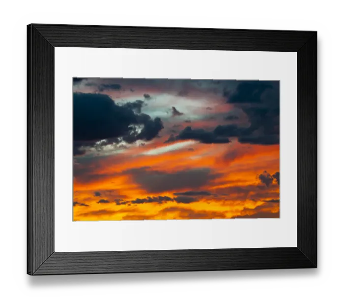 Framed Print : North America, USA, Arizona, Sunset over Page