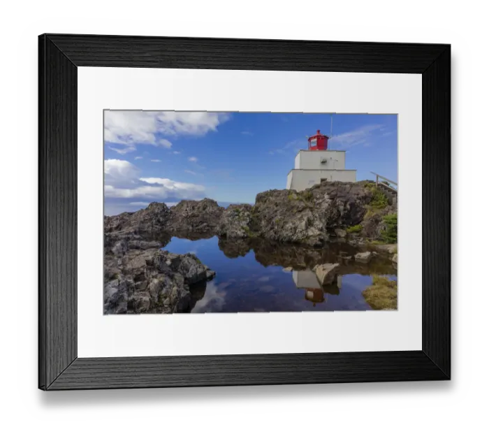 Framed Print : Amphitrite Lighthouse near Uculet, British Columbia, Canada Framed Print : Amphitrite Lighthouse near Uculet, British Columbia, Canada