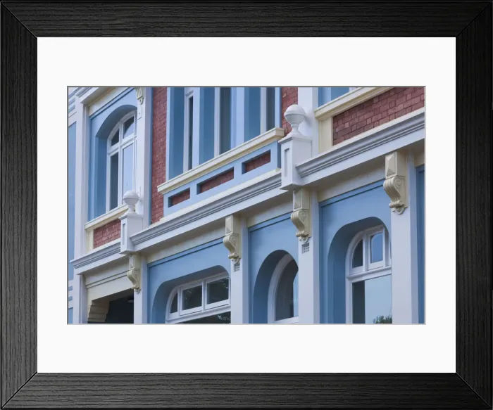 Framed Print : New Zealand, North Island, Wanganui, building detail Framed Print : New Zealand, North Island, Wanganui, building detail