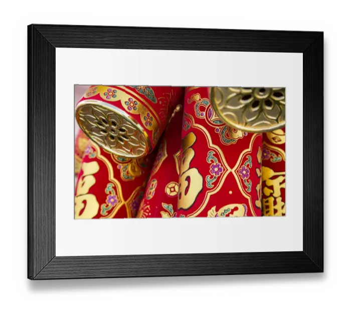 Framed Print : USA, Arizona, Phoenix. Traditional Chinese firecrackers Framed Print : USA, Arizona, Phoenix. Traditional Chinese firecrackers