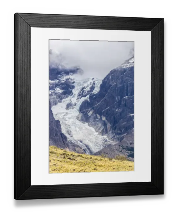 Framed Print : South America, Chile, Patagonia. Mountain glacier Framed Print : South America, Chile, Patagonia. Mountain glacier