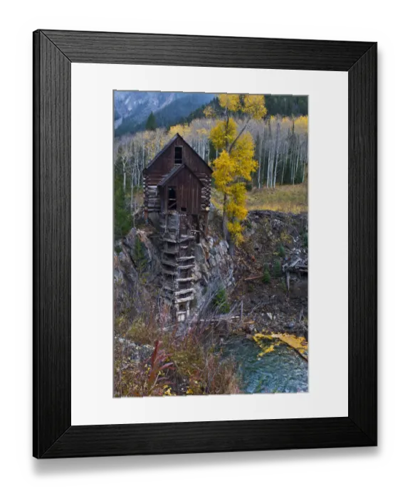 Framed Print : North America, USA, Colorado, Crystal, Scenic Historic Crystal Mill Framed Print : North America, USA, Colorado, Crystal, Scenic Historic Crystal Mill