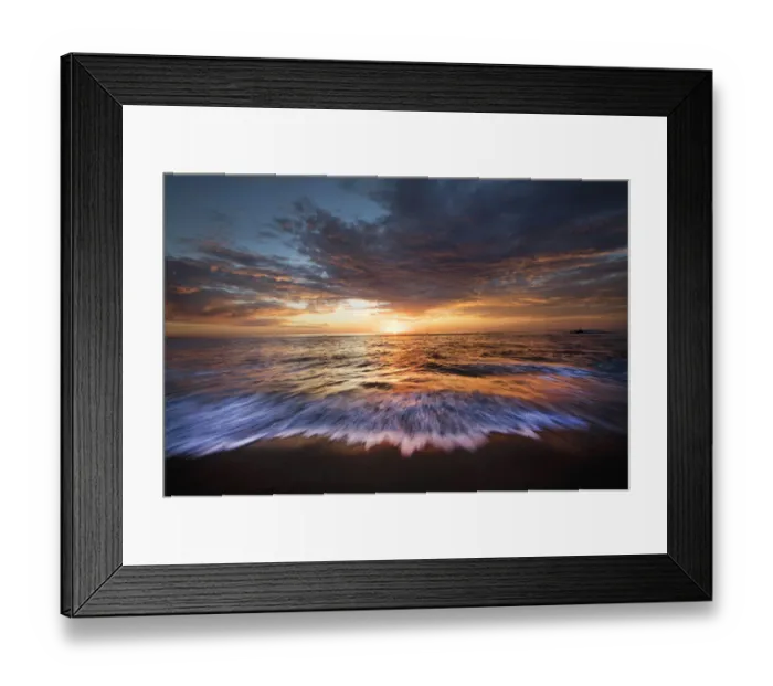 Framed Print : USA, California, La Jolla. Sunset over beach Framed Print : USA, California, La Jolla. Sunset over beach