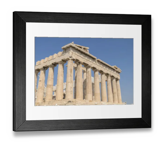 Framed Print : Parthenon, Acropolis, Athens, Greece, Europe