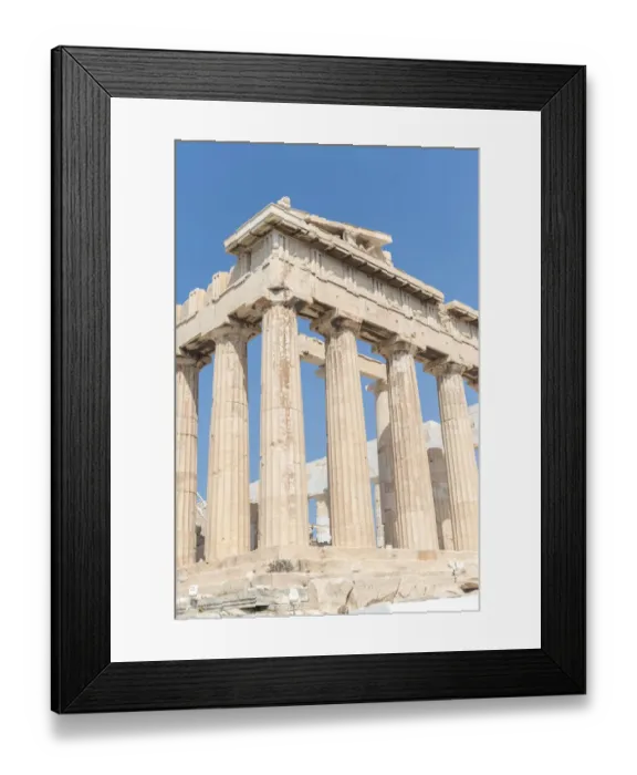 Framed Print : Parthenon, Acropolis, Athens, Greece, Europe