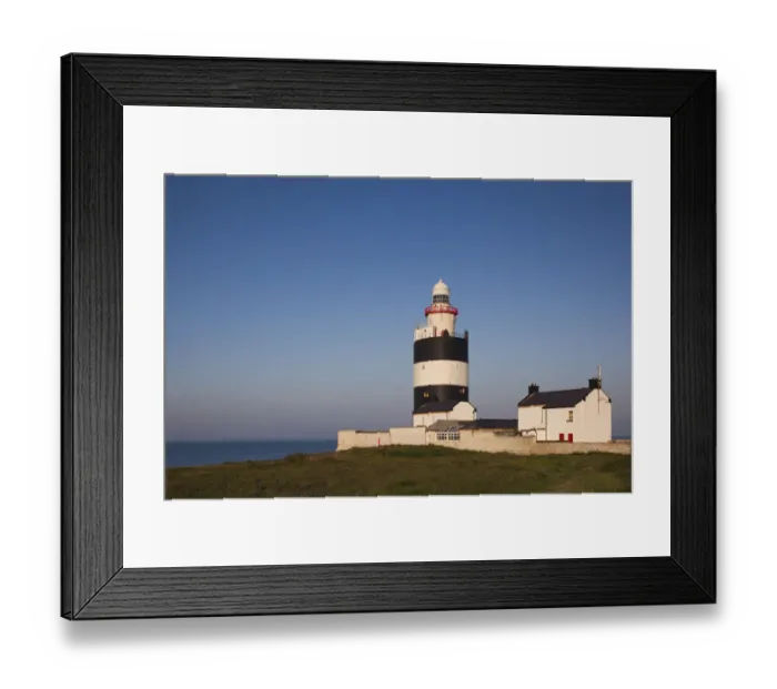 Framed Print : Ireland, County Wexford, Hook Peninsula, Hook Head, Hook Head LIghthouse, dawn Framed Print : Ireland, County Wexford, Hook Peninsula, Hook Head, Hook Head LIghthouse, dawn