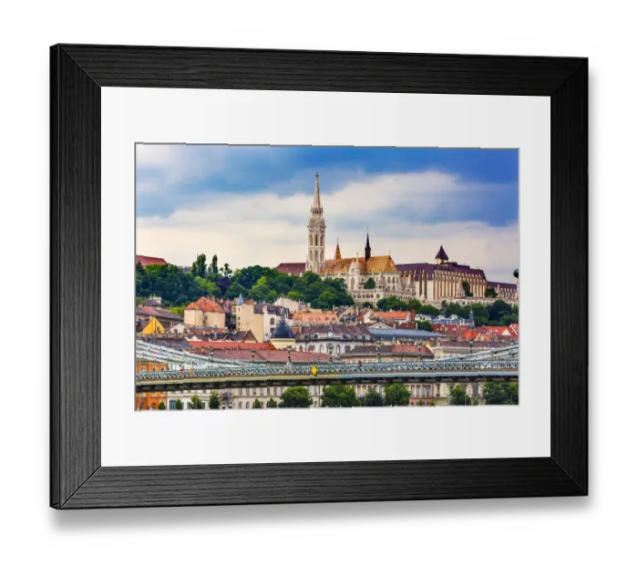 Framed Print : Chain Bridge Lion Matthias Church Fishermans Bastion Budapest Hungary Framed Print : Chain Bridge Lion Matthias Church Fishermans Bastion Budapest Hungary