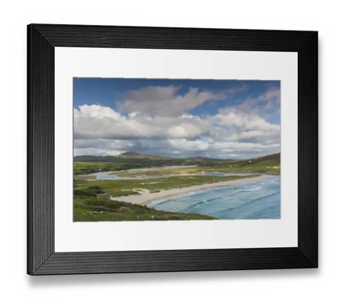 Framed Print : Ireland, County Cork, Mizen Head Peninsula, Barley Cove Beach, elevated view Framed Print : Ireland, County Cork, Mizen Head Peninsula, Barley Cove Beach, elevated view