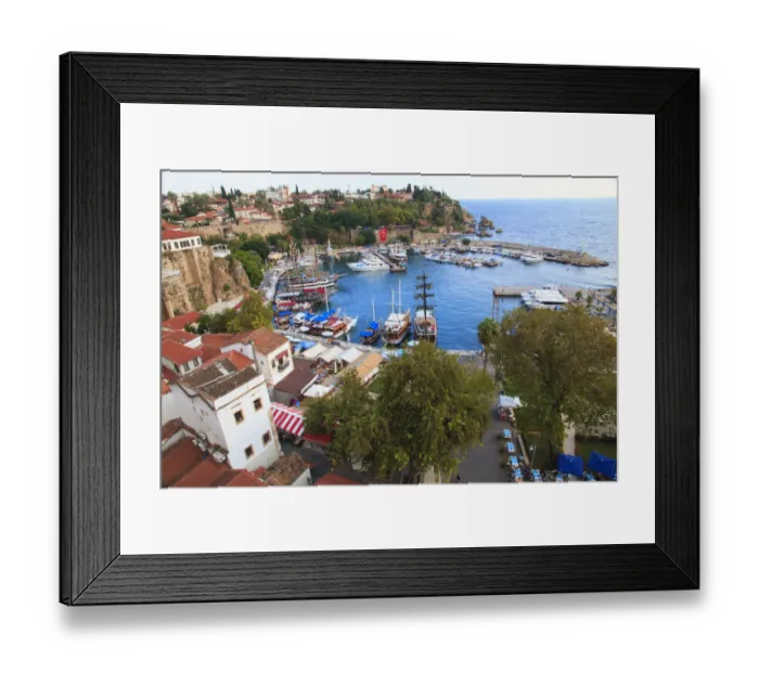 Framed Print : Turkey, Antalya, SW Mediterranean coast bordered by the Taurus Mountains, Turkey s Framed Print : Turkey, Antalya, SW Mediterranean coast bordered by the Taurus Mountains, Turkey s