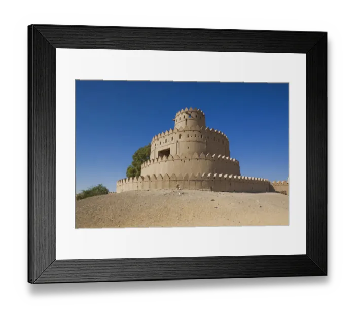 Framed Print : UAE, Al Ain, Al Jahili Fort, built in 1890