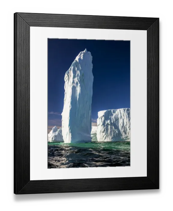 Framed Print : Ice Monolith, Antarctica