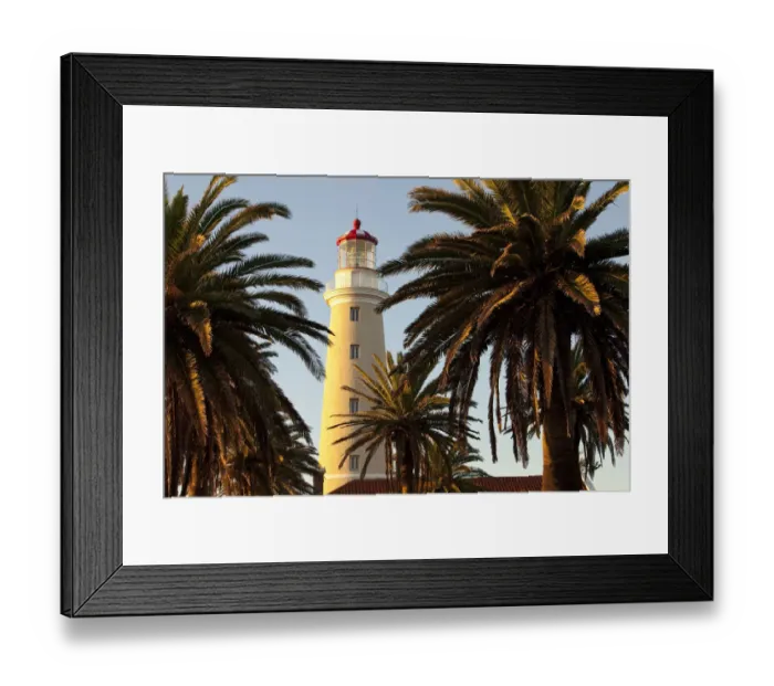 Framed Print : East Point Lighthouse, Punta Del Este, Uruguay, South America Framed Print : East Point Lighthouse, Punta Del Este, Uruguay, South America