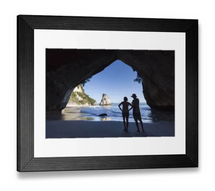Framed Print : New Zealand, North Island, Coromandel Peninsula, Hahei, Cathedral Cove Framed Print : New Zealand, North Island, Coromandel Peninsula, Hahei, Cathedral Cove