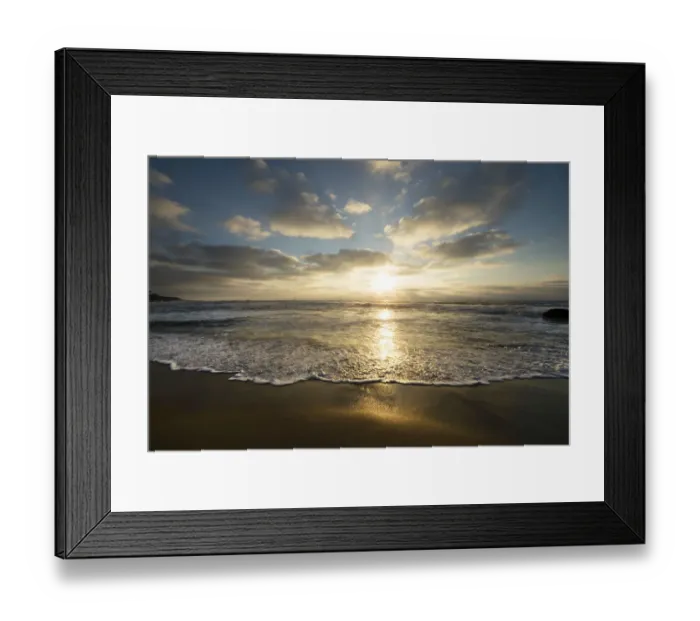Framed Print : USA, California, La Jolla. Sunset over beach Framed Print : USA, California, La Jolla. Sunset over beach