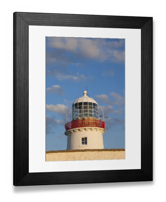 Framed Print : Ireland, County Donegal, St. Johns Point, St. Johns Point Lighthouse, dusk Framed Print : Ireland, County Donegal, St. Johns Point, St. Johns Point Lighthouse, dusk
