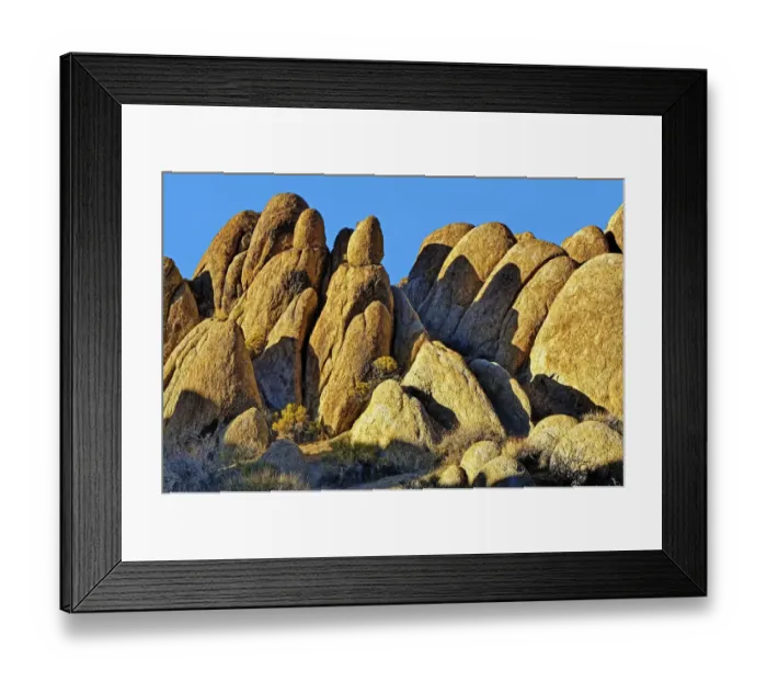 Framed Print : Alabama Hills; California; Long Pine; USA