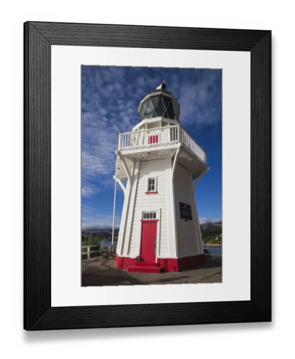 Framed Print : New Zealand, South Island, Canterbury, Banks Peninsula, Akaroa, Akaroa Lighthouse Framed Print : New Zealand, South Island, Canterbury, Banks Peninsula, Akaroa, Akaroa Lighthouse
