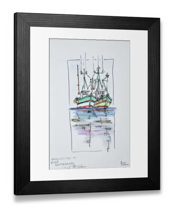 Framed Print : Artwork by Scott Lawrence Framed Print : Artwork by Scott Lawrence