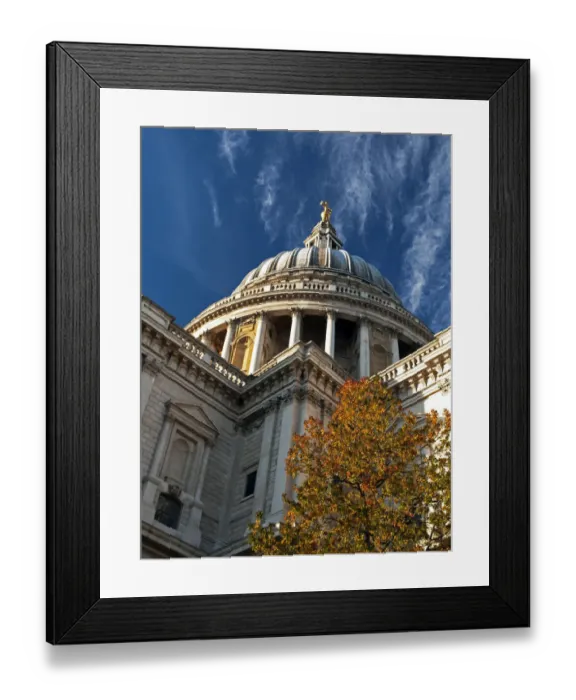 Framed Print : United Kingdom, England, London, City of London. St. Pauls Cathedral Framed Print : United Kingdom, England, London, City of London. St. Pauls Cathedral