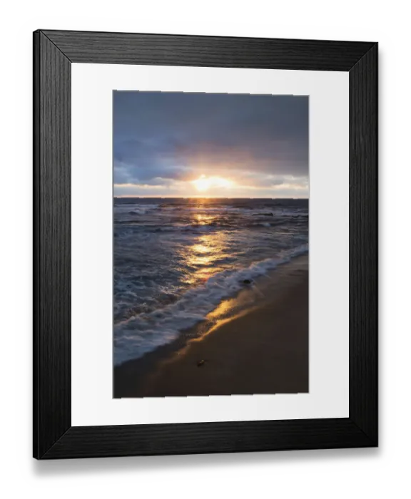 Framed Print : USA, California, La Jolla. Sunset over beach Framed Print : USA, California, La Jolla. Sunset over beach