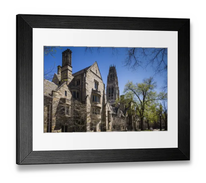 Framed Print : USA, Connecticut, New Haven, Yale University Framed Print : USA, Connecticut, New Haven, Yale University