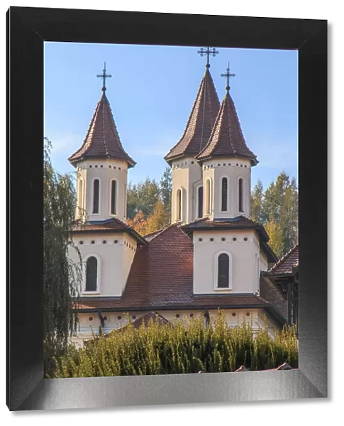 Europe, Romania, Prahova County, Sinaia Monastery, built 1695 AD. Inhabited by Orthodox monks