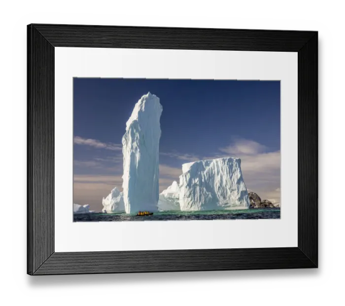 Framed Print : Ice Monolith, Antarctica