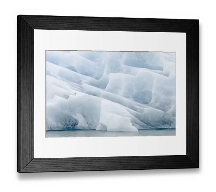 Framed Print : Glaciers in the Qalerallit Imaa Fjord in southern greenland. America, North America Framed Print : Glaciers in the Qalerallit Imaa Fjord in southern greenland. America, North America