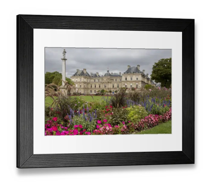 Framed Print : Luxembourg Gardens. Paris Framed Print : Luxembourg Gardens. Paris