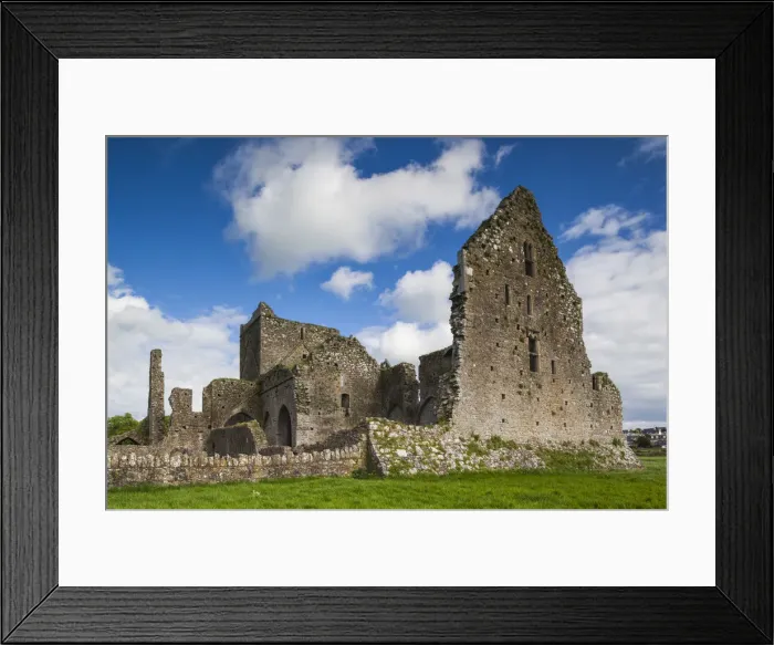 Framed Print : Ireland, County Tipperary, Cashel, Hore Abbey ruins, 13th century Framed Print : Ireland, County Tipperary, Cashel, Hore Abbey ruins, 13th century