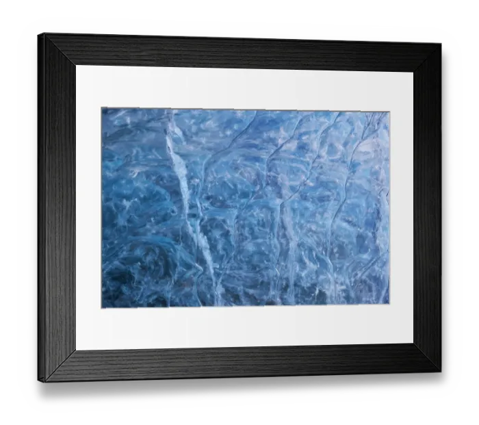 Framed Print : Europe, Iceland, Southwest Iceland, Skaftafell National Park, Vatnajokull Ice Caves